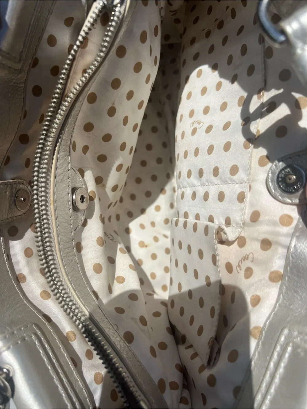 Rare SAMPLE Coach Peyton Carryall Satchel